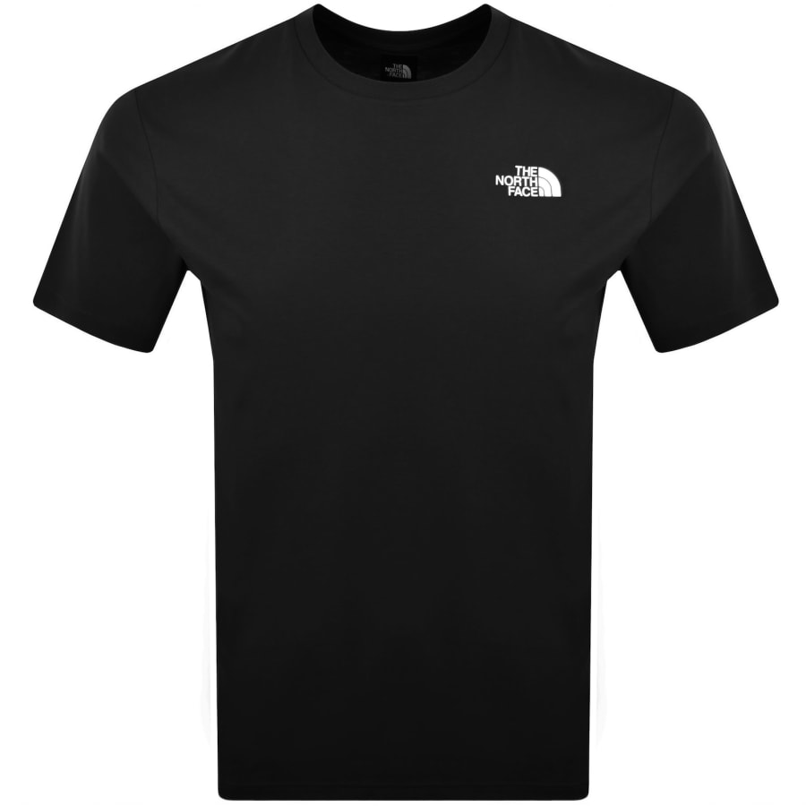 The North Face Vertical T Shirt Black | Mainline Menswear